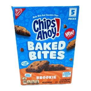 Nabisco Chips Ahoy Baked Bites Brookie Brownie 1.4oz 5ct